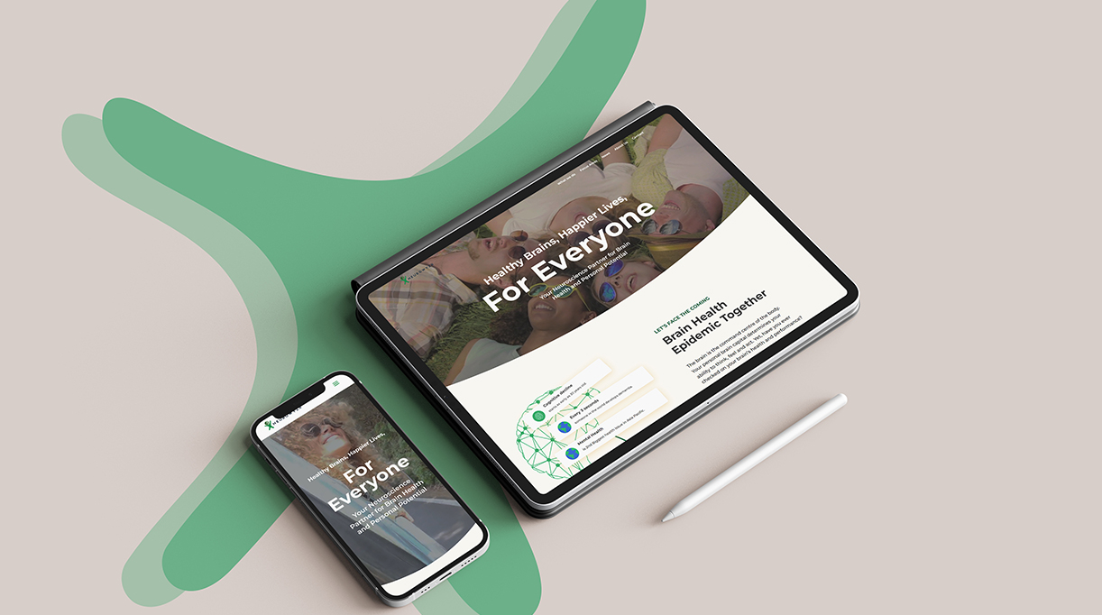 Created a Brand Identity for a Brain Health Organization