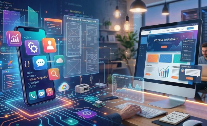 Why Your Business Needs a Custom Web and App Development Strategy in 2026
