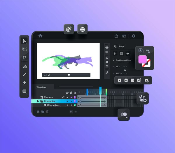2D and 3D Animator