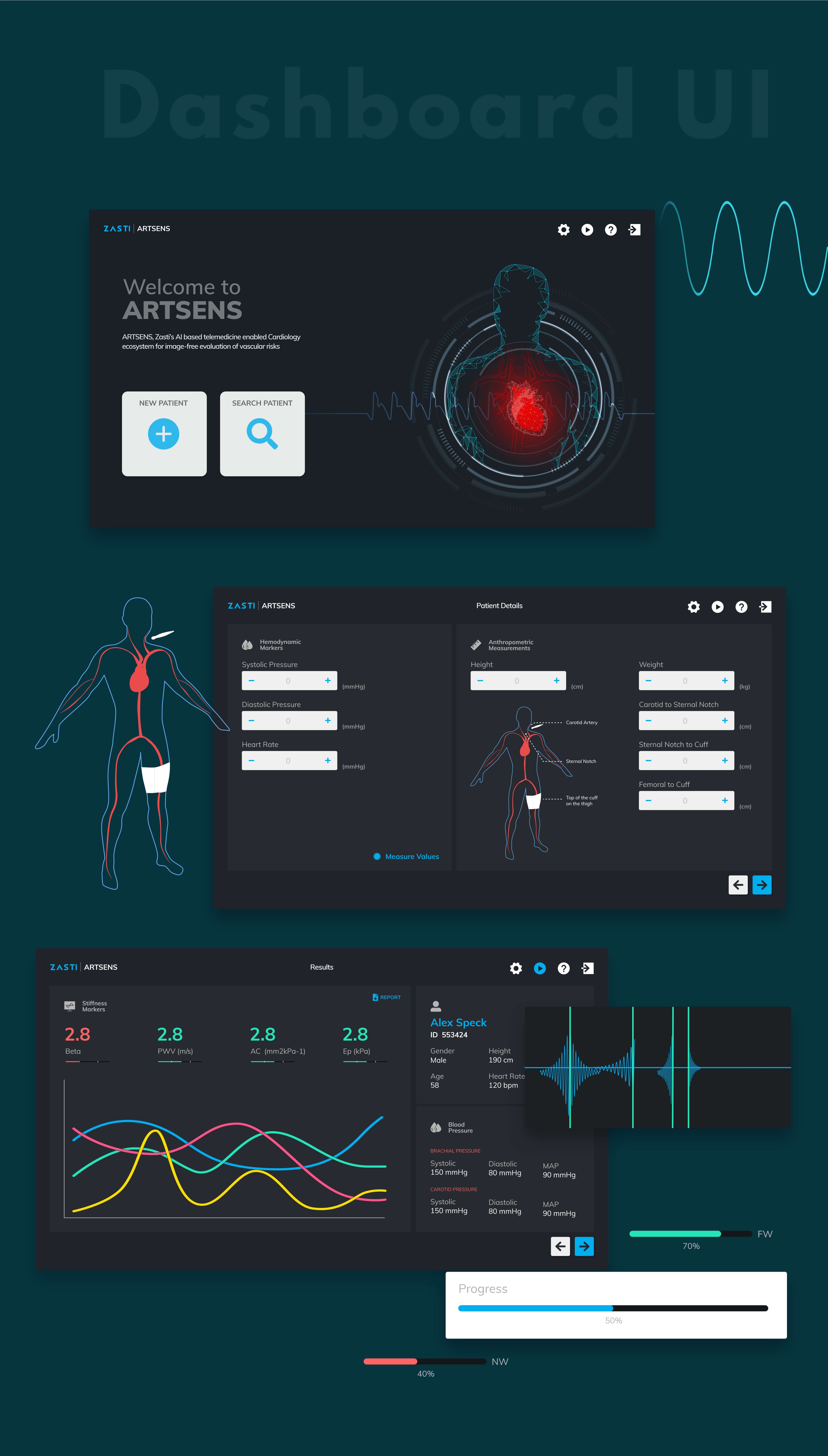 User Interface Design for Health-Tech | Exdera.com